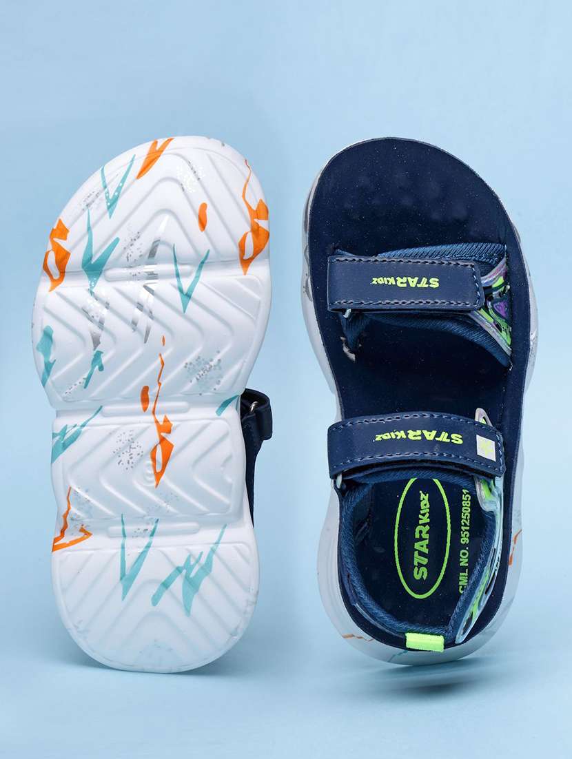 kids printed ankle strap floaters - 22556982 -  Standard Image - 2