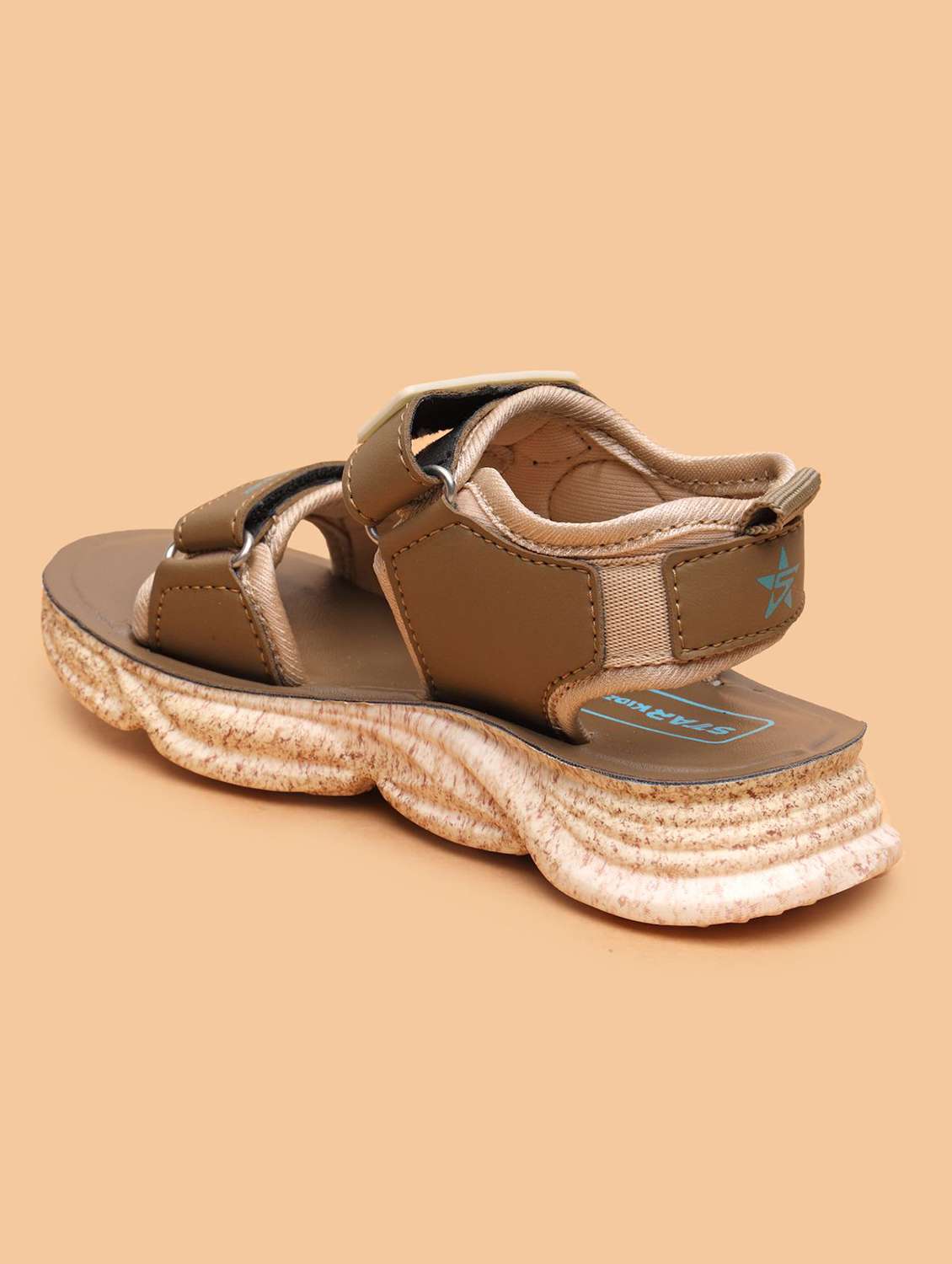 kids solid ankle strap floaters - 22556985 -  Standard Image - 2