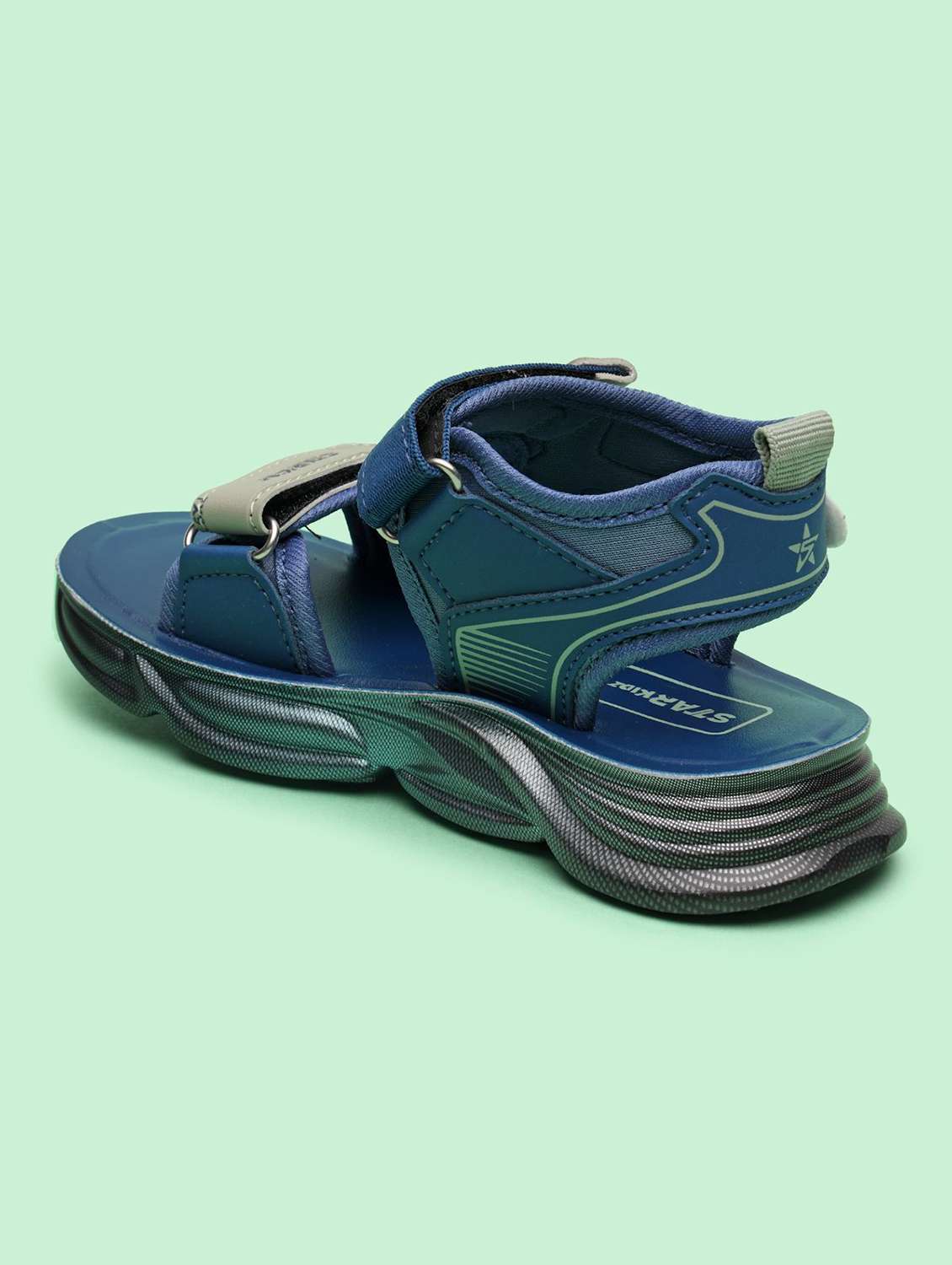 kids printed ankle strap floaters - 22556987 -  Standard Image - 2