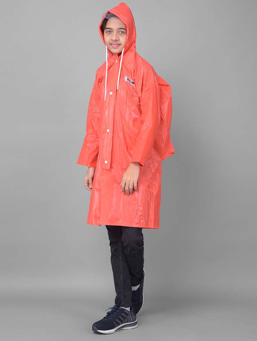 kids solid long sleeves raincoat - 22557145 -  Standard Image - 2