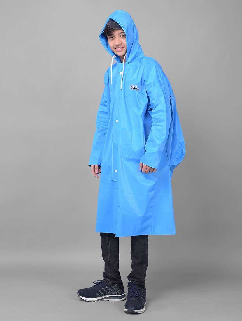 kids solid long sleeves raincoat - 22557157 -  Standard Image - 2