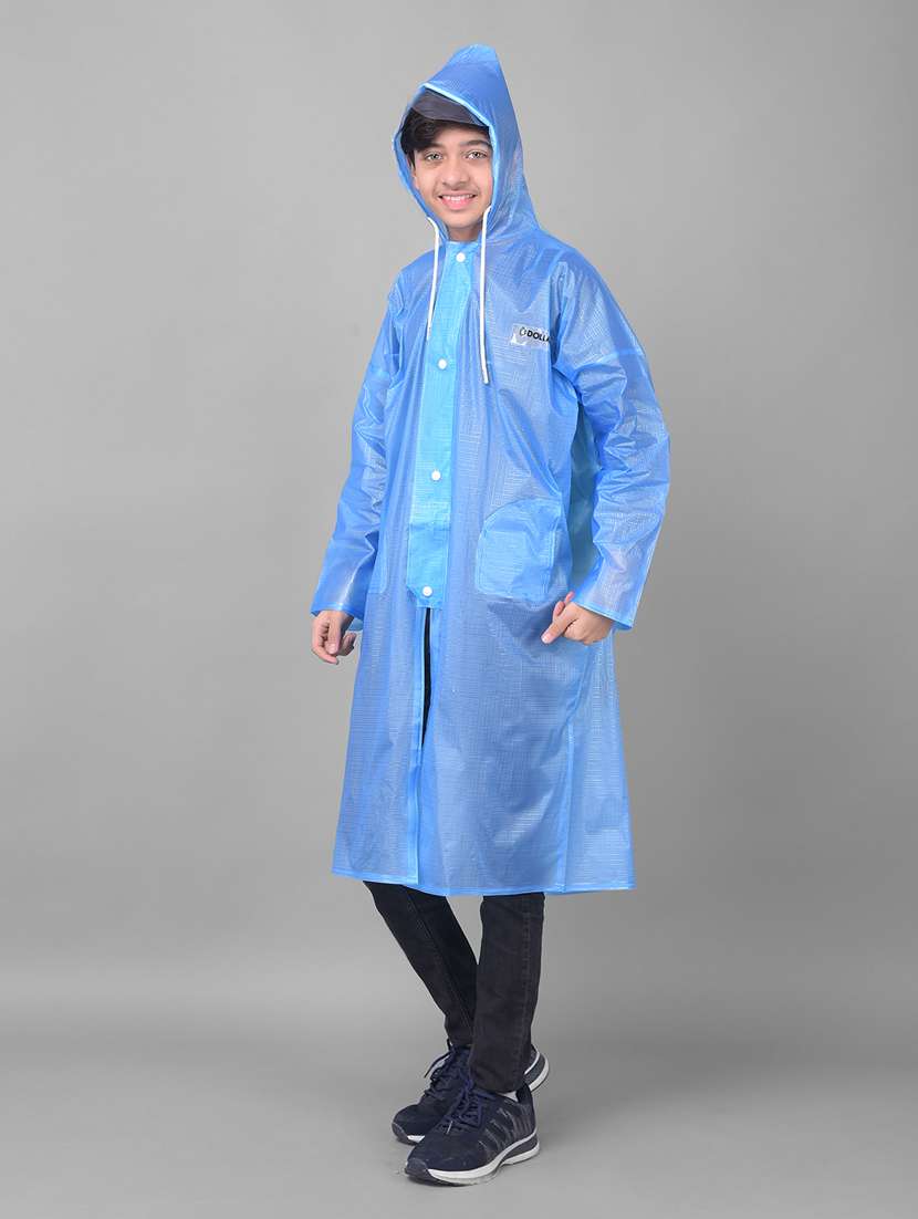 kids self design long sleeves raincoat - 22557169 -  Standard Image - 2