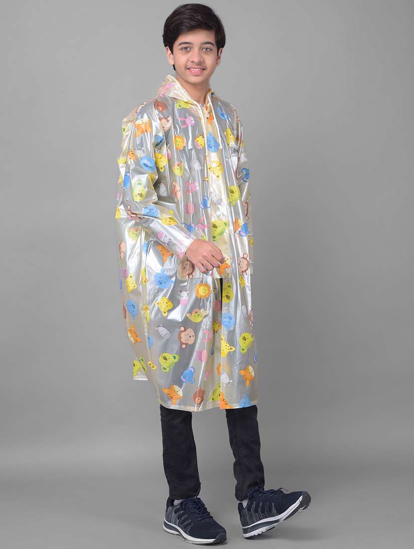 kids printed long sleeves raincoat - 22557191 -  Standard Image - 2
