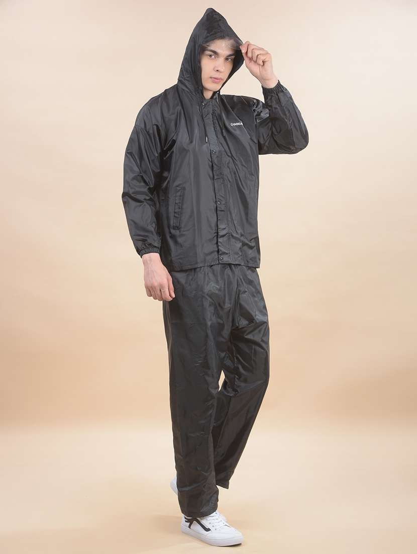 men solid long sleeve reversible rain suit set - 22557418 -  Standard Image - 2