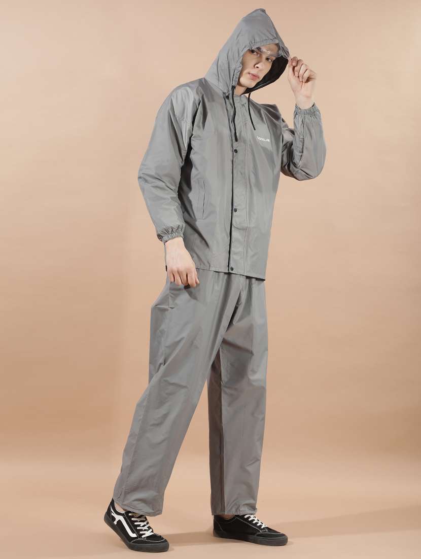 men solid long sleeve reversible rain suit set - 22557445 -  Standard Image - 2