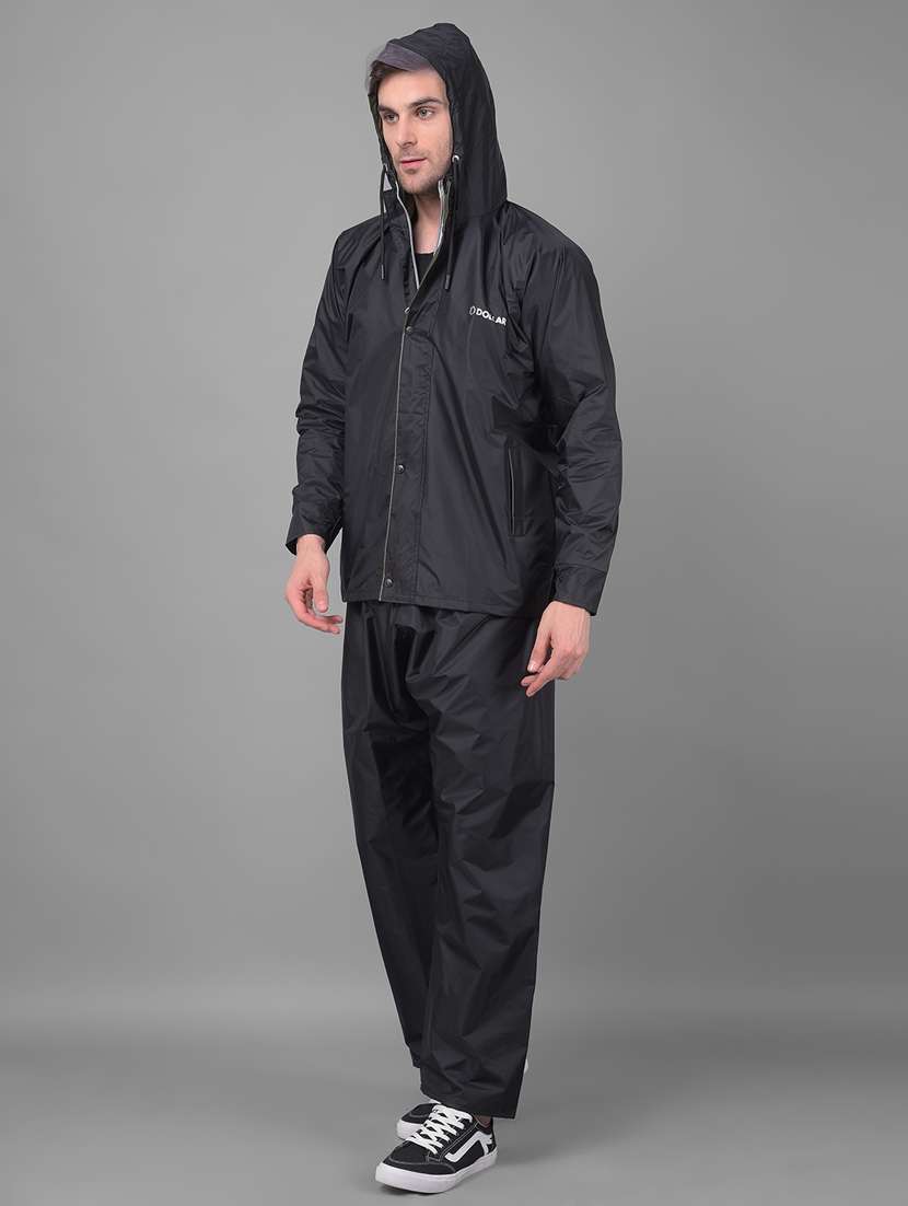 men solid long sleeve reversible rain suit set - 22557526 -  Standard Image - 2