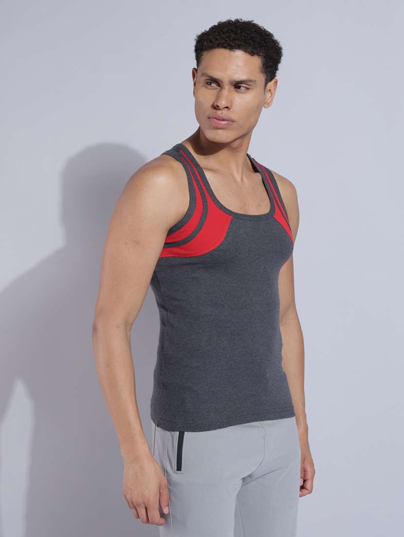 men pack of 3 color block sleeveless vest - 22558134 -  Standard Image - 2
