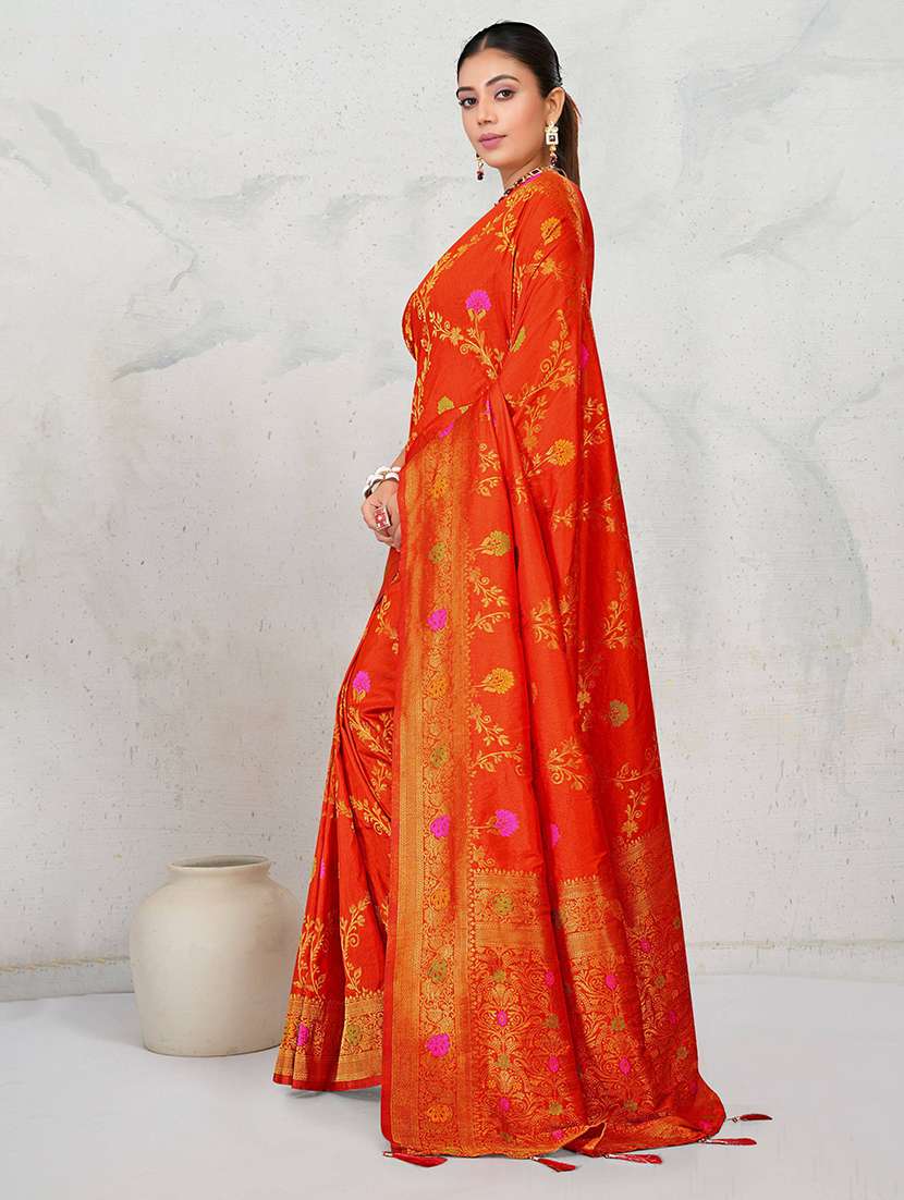 women self design banarasi saree with blouse - 22558368 -  Standard Image - 2