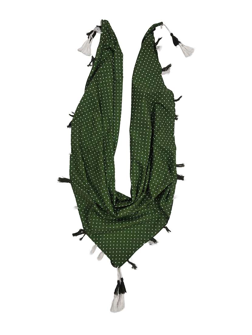 women printed scarf featuring with tassels - 22558506 -  Standard Image - 2