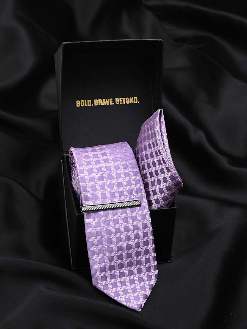 Men Necktie And Pocket Square Gift Box Set - 22558726 -  Standard Image - 2