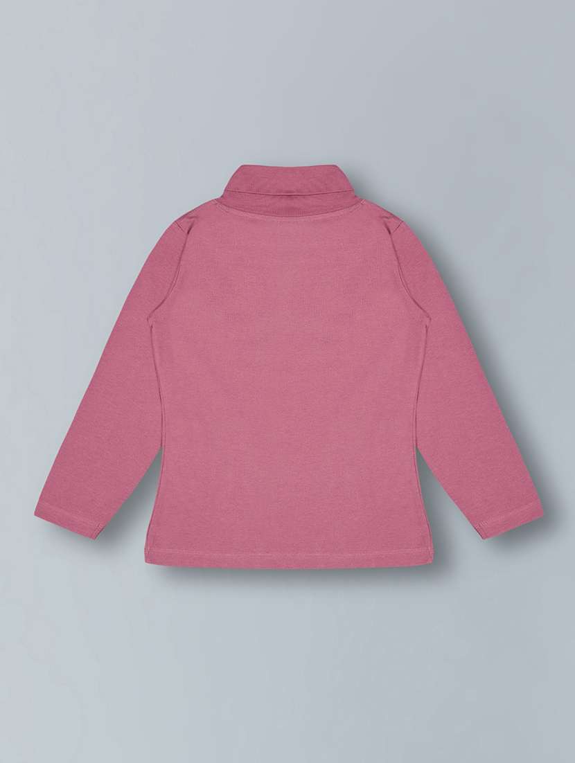 girls pack of 2 solid long sleeves regular tee - 22558797 -  Standard Image - 2