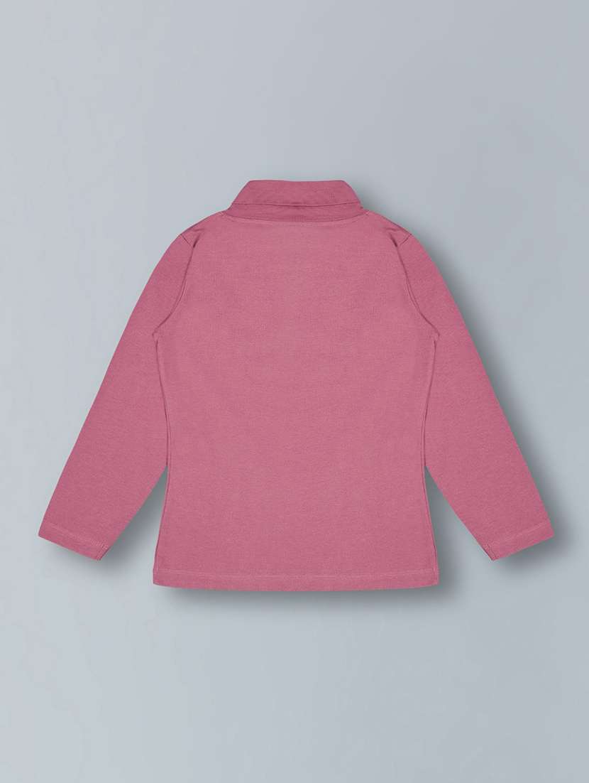 girls pack of 2 solid long sleeves regular tee - 22558798 -  Standard Image - 2