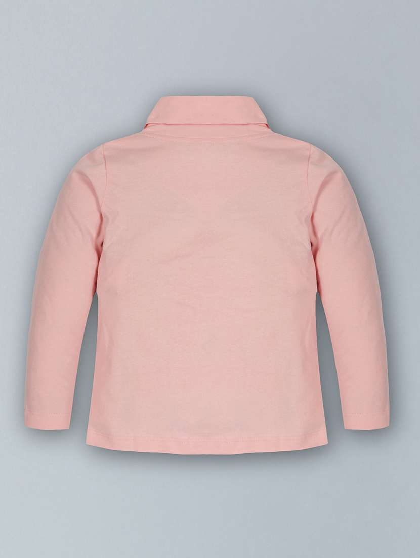 girls pack of 2 solid long sleeves regular tee - 22558799 -  Standard Image - 2