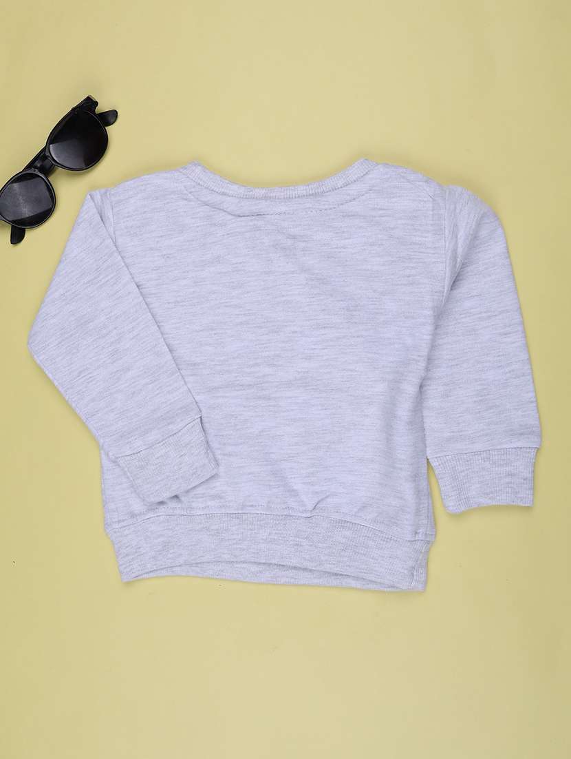 Boys Printed Long Sleeves Regular Fit Sweatshirt - 22561108 -  Standard Image - 2
