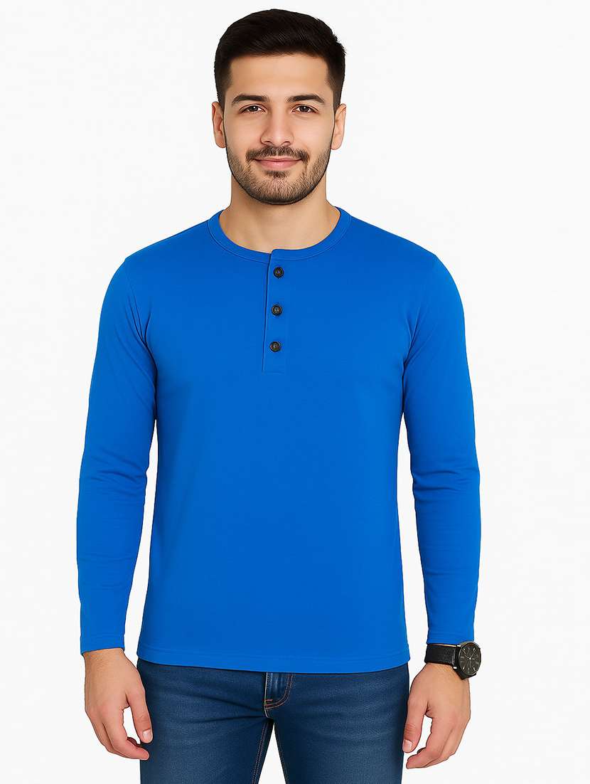 women solid long sleeves regular fit t-shirt