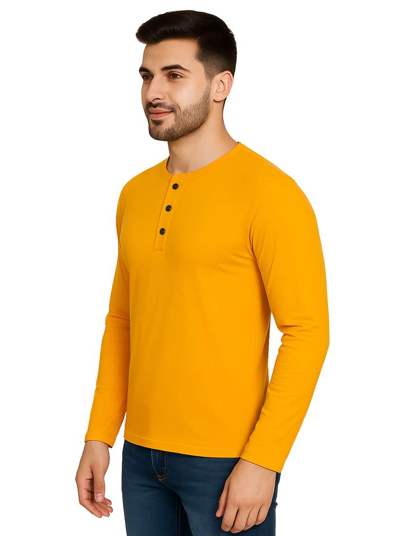 men solid long sleeve regular fit t-shirt - 22563445 -  Standard Image - 2