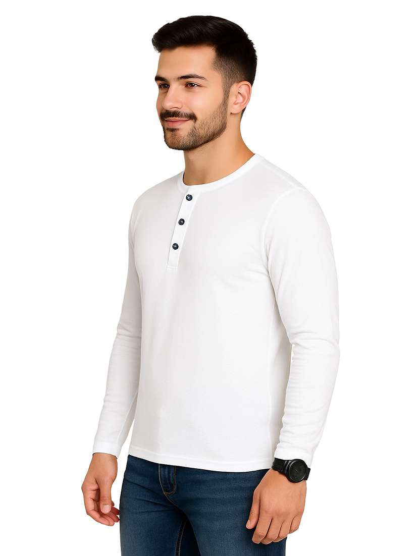 men solid long sleeve regular fit t-shirt - 22563740 -  Standard Image - 2