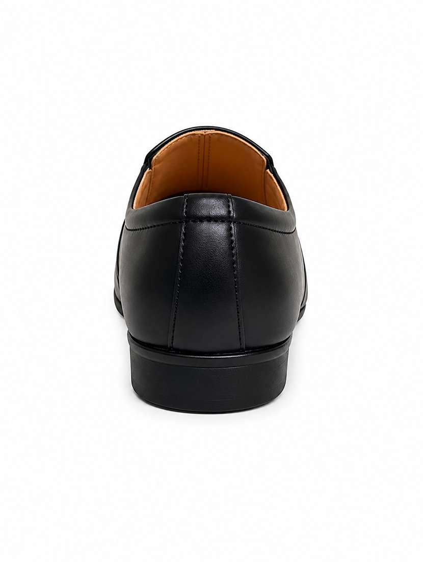 men solid slip on formal shoes - 22564781 -  Standard Image - 2