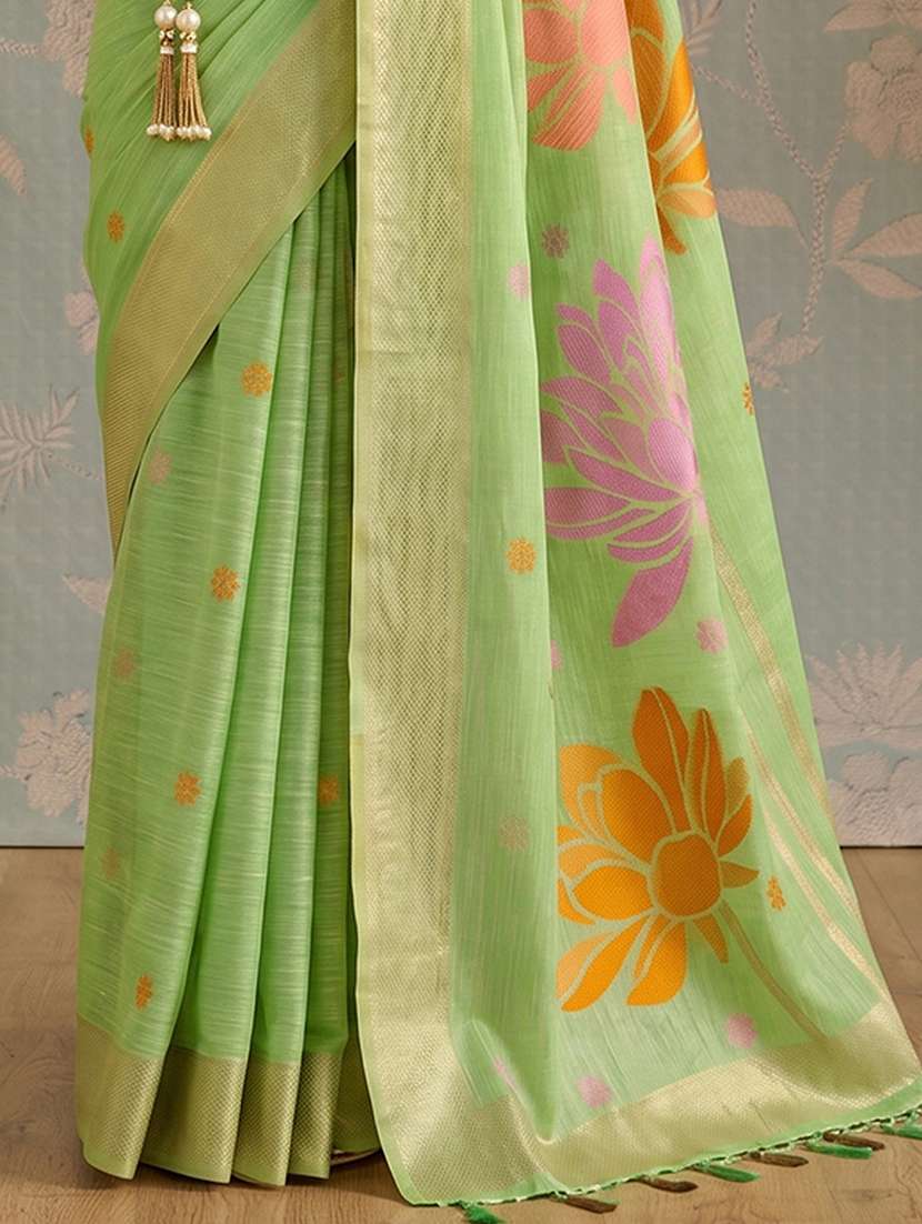 women self design bordered saree with blouse - 22565011 -  Standard Image - 2