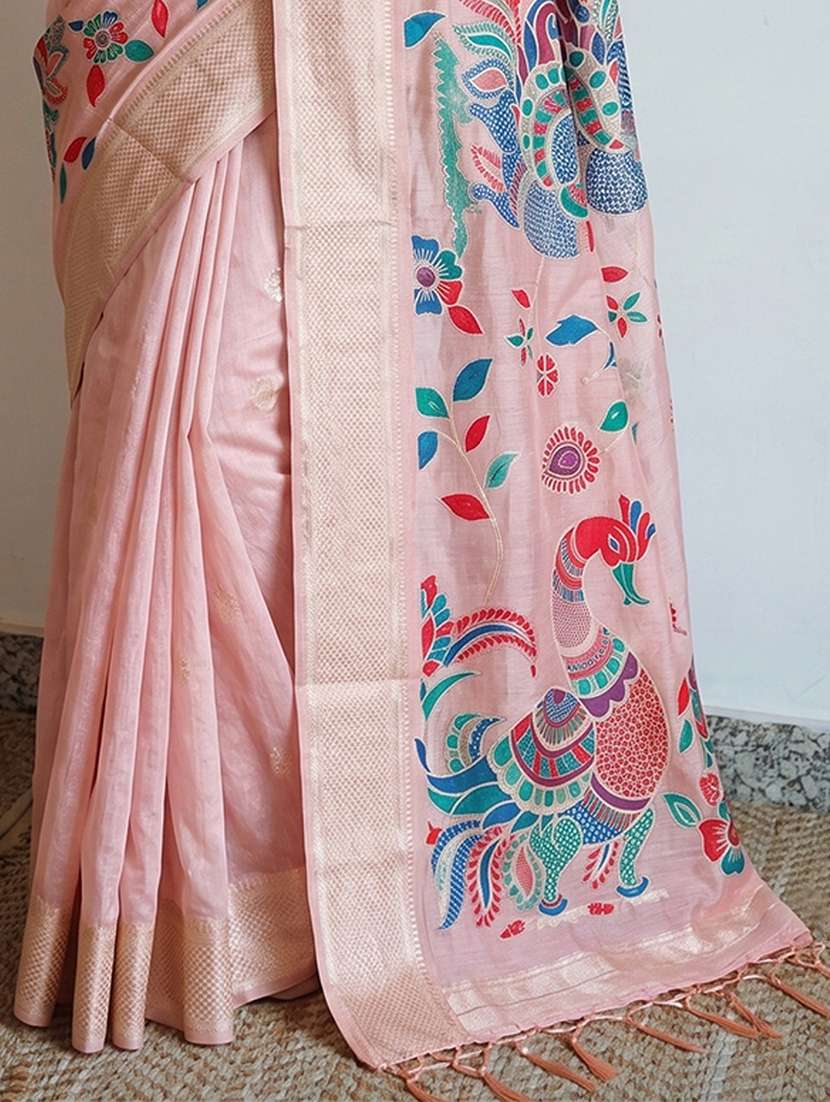 women self design bordered saree with blouse - 22565075 -  Standard Image - 2