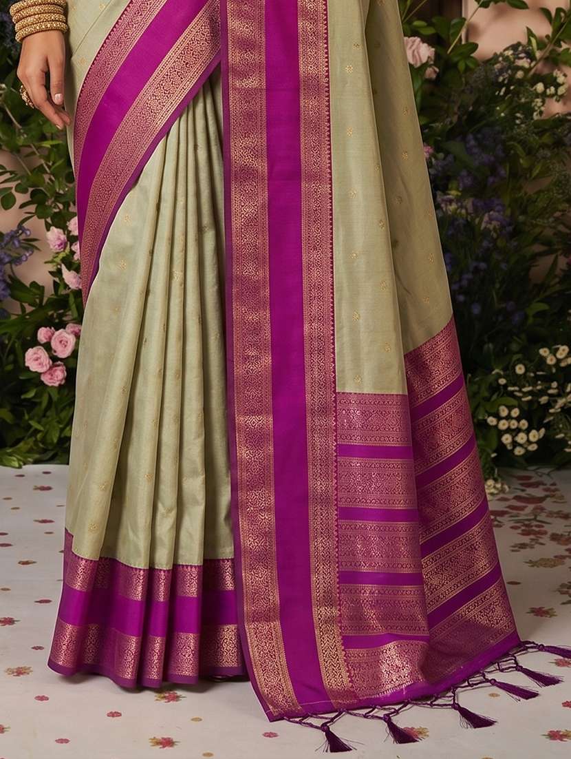 women self design bordered saree with blouse - 22565112 -  Standard Image - 2