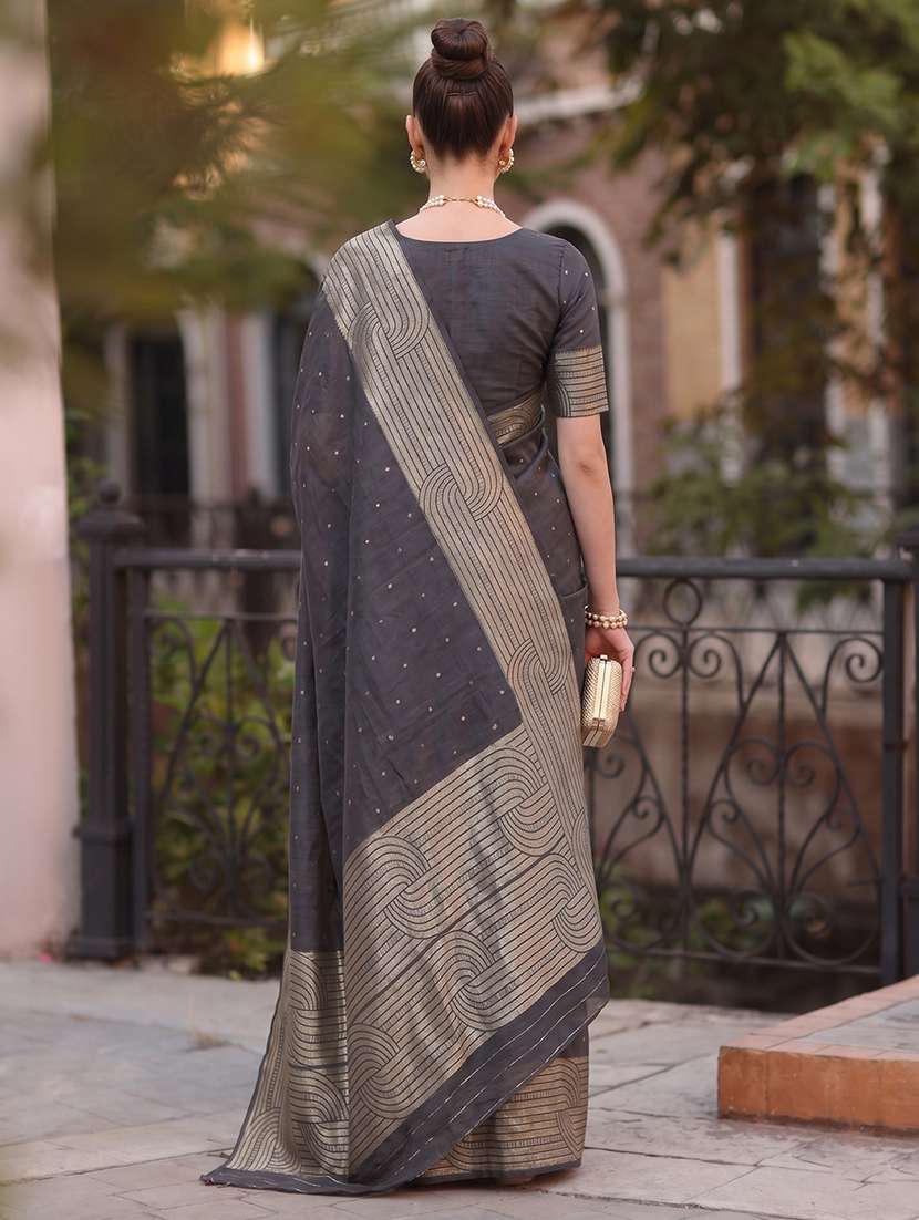 women self design bordered saree with blouse - 22565122 -  Standard Image - 2