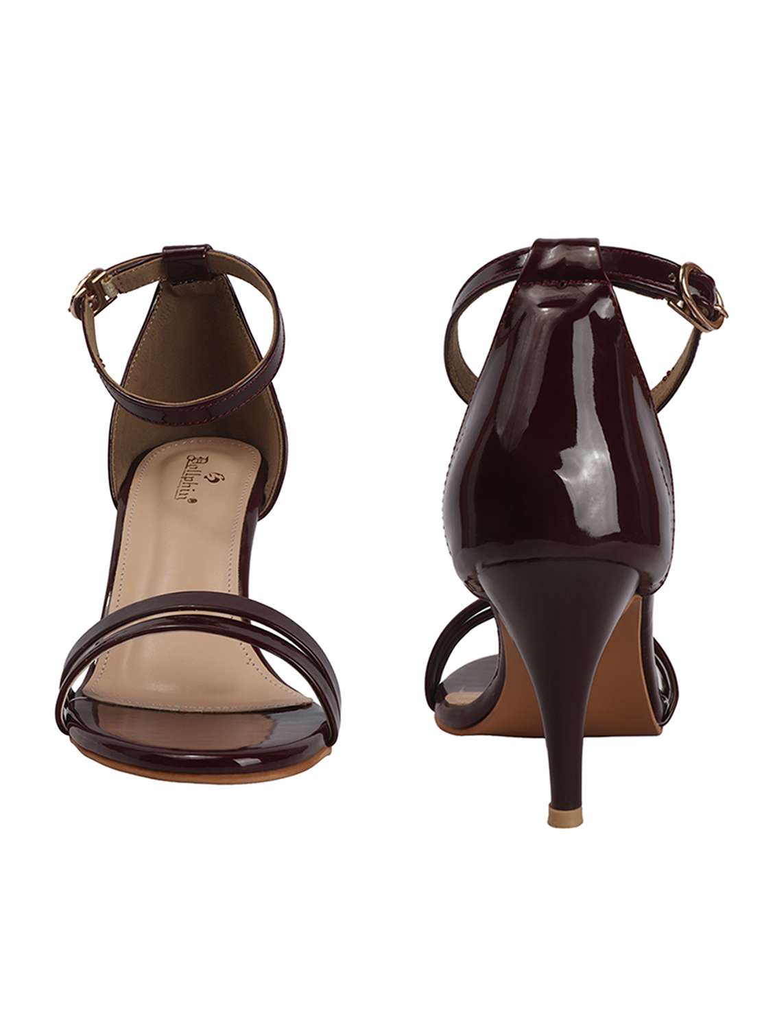 women solid ankle strap sandal - 22565159 -  Standard Image - 2