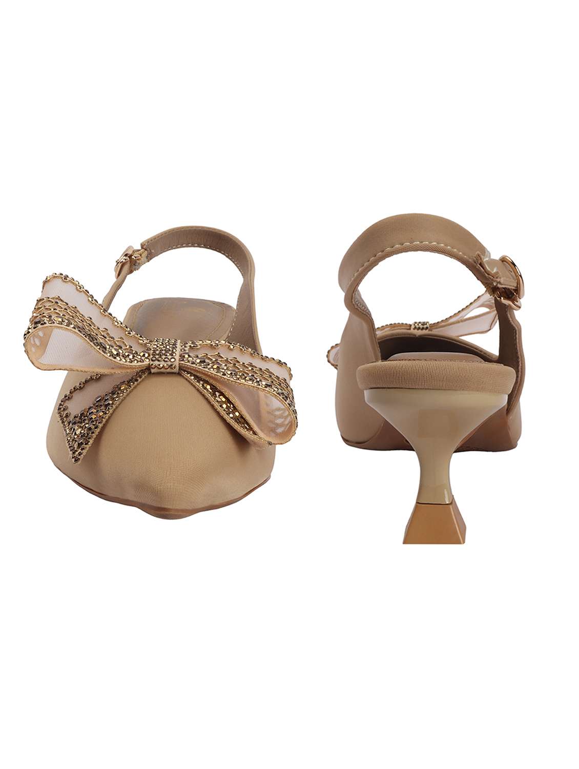 women embellished back strap sandal - 22565175 -  Standard Image - 2