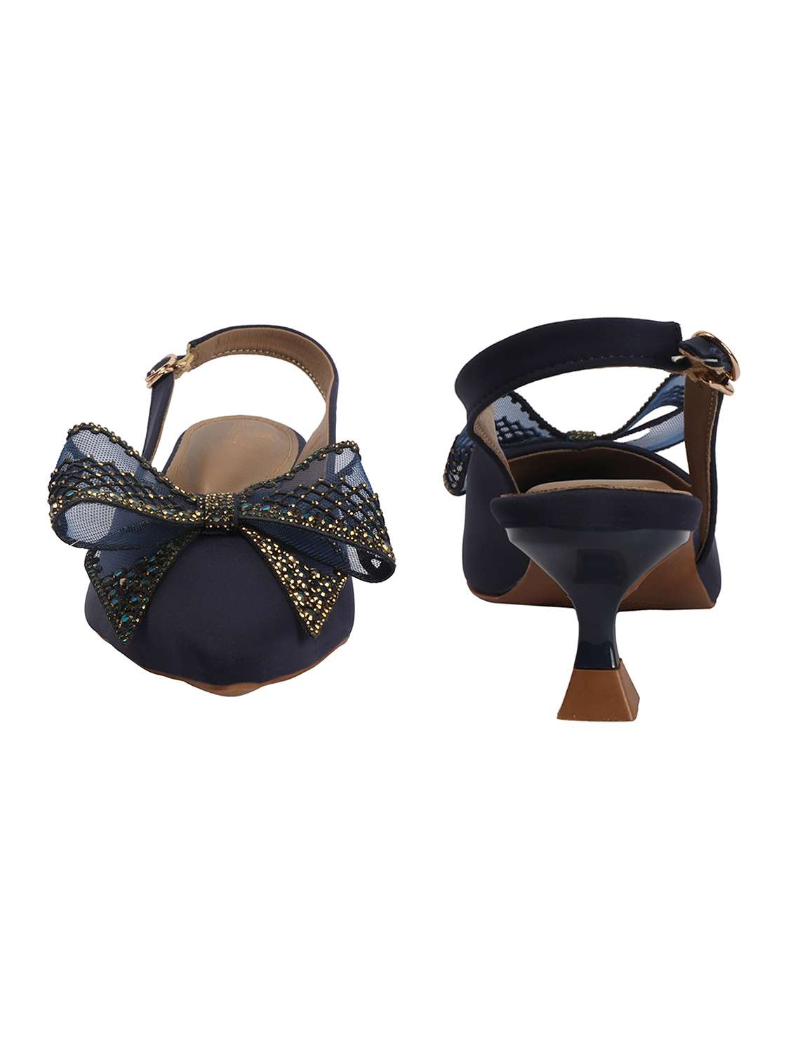 women embellished back strap sandal - 22565177 -  Standard Image - 2