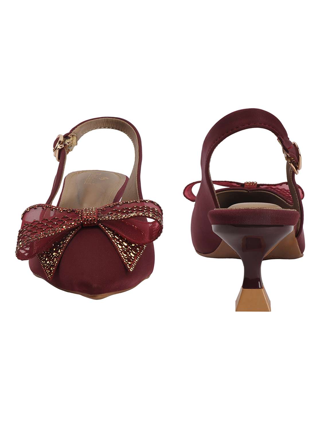 women embellished back strap sandal - 22565178 -  Standard Image - 2