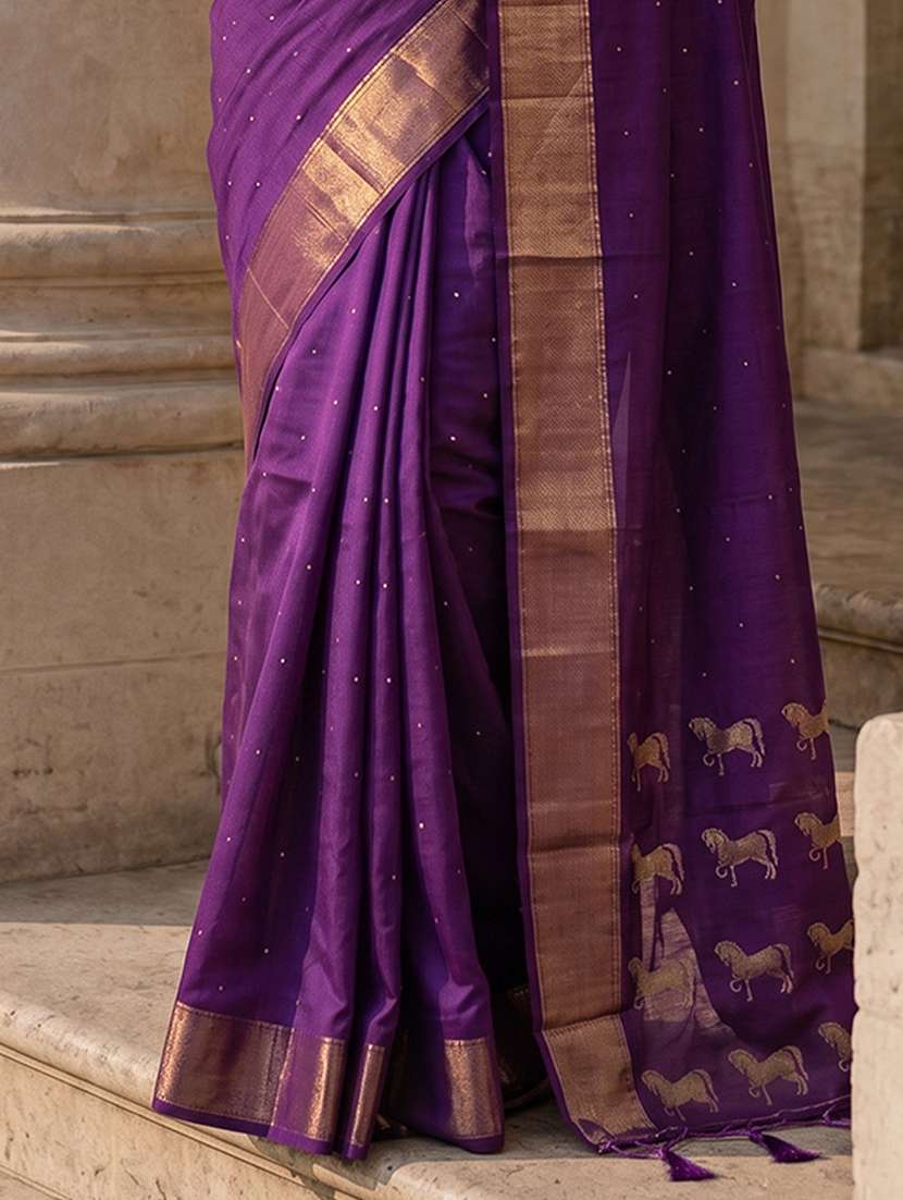 women self design bordered saree with blouse - 22565247 -  Standard Image - 2
