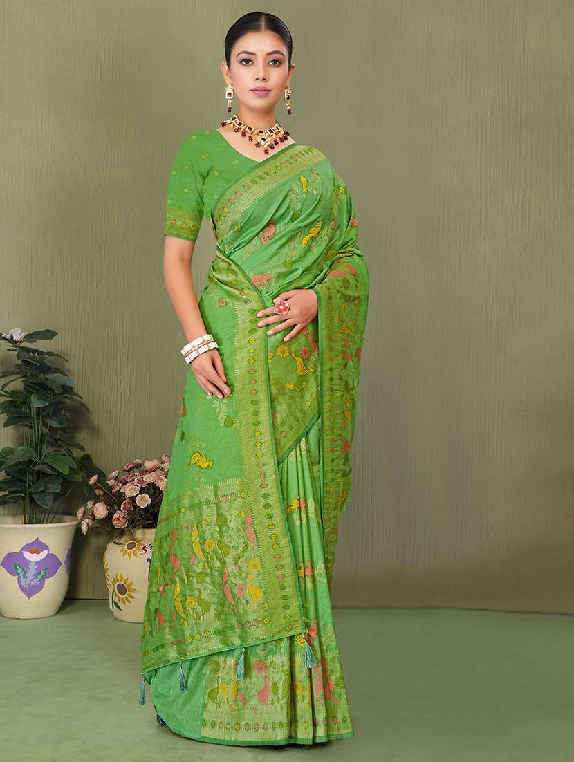 women self design banarasi saree with blouse - 22565268 -  Standard Image - 2