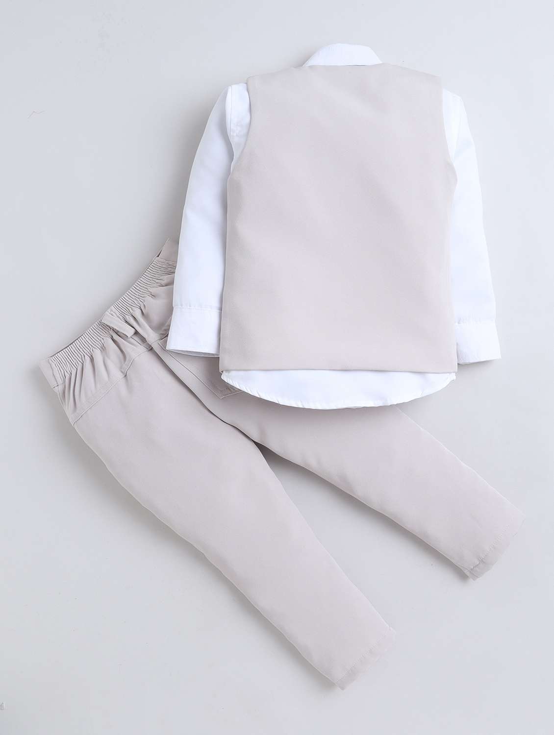 beige cotton blend suit sets twin & dungree - 22565402 -  Standard Image - 2