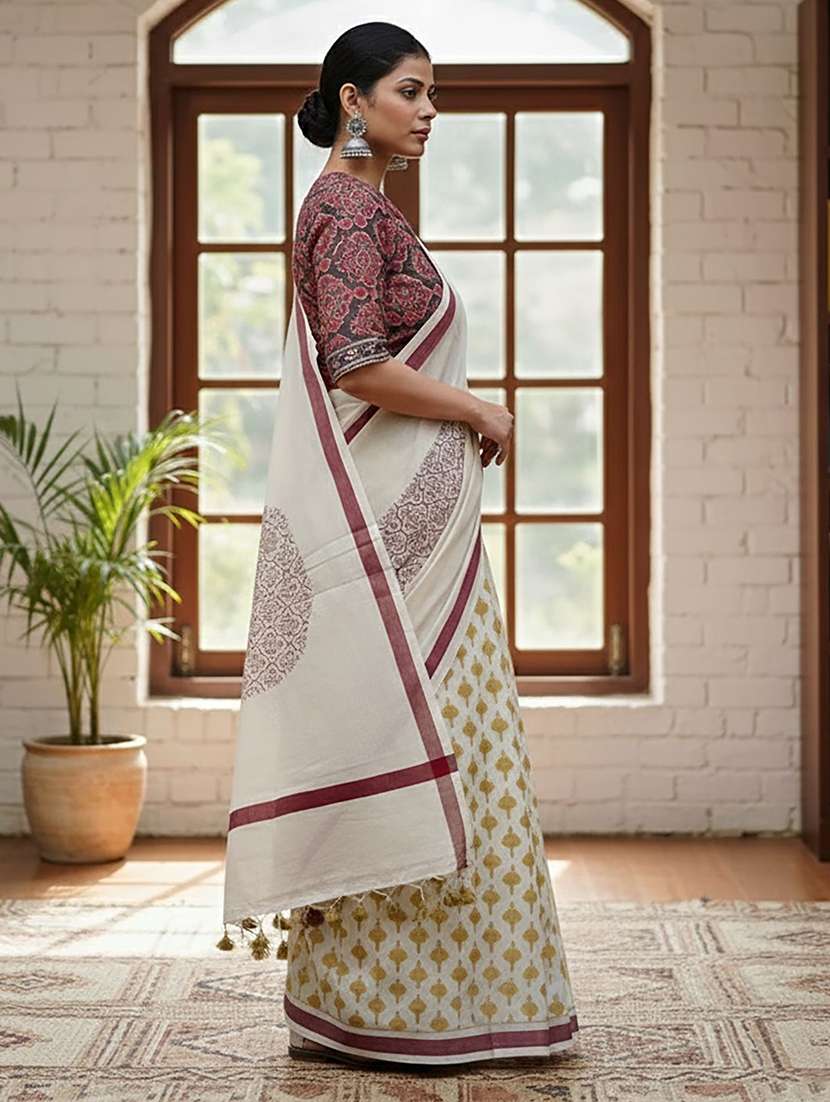women printed casual wear saree - 22565652 -  Standard Image - 2
