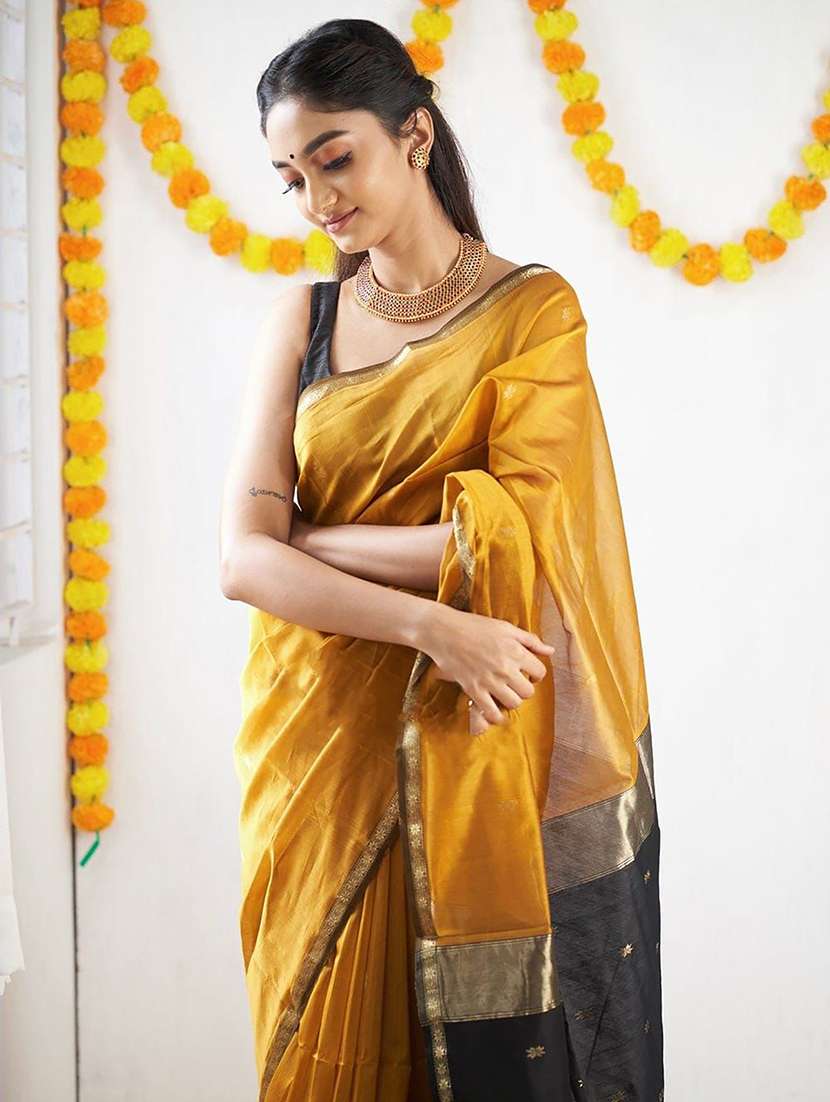 women self design southern silk saree with blouse - 22565697 -  Standard Image - 2