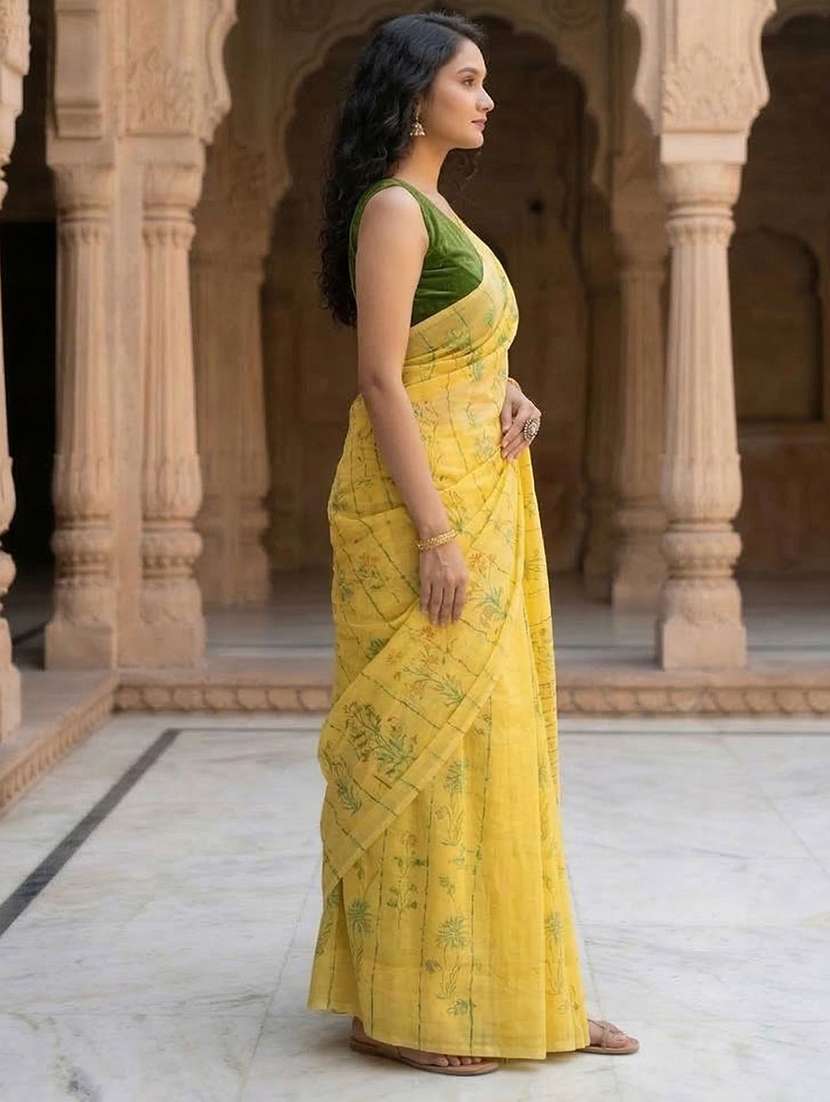 women printed casual wear saree - 22565723 -  Standard Image - 2