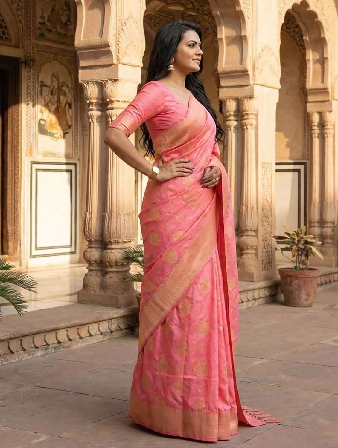 women self design banarasi saree - 22565994 -  Standard Image - 2