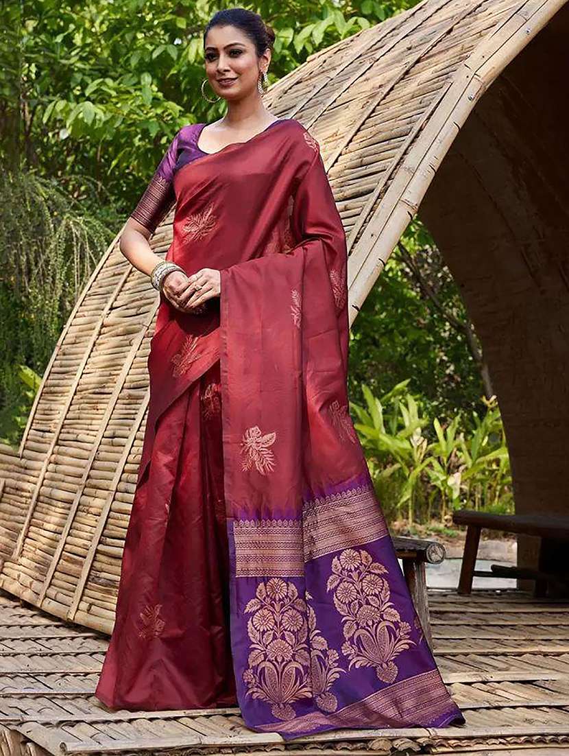 women self design banarasi saree with blouse - 22566097 -  Standard Image - 2