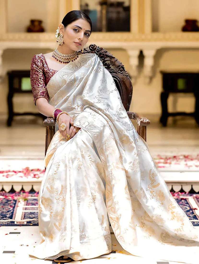 women self design banarasi saree - 22566416 -  Standard Image - 2