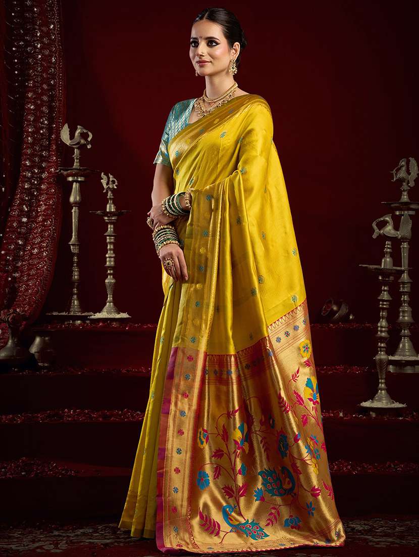 women self design paithani saree with blouse - 22566568 -  Standard Image - 2