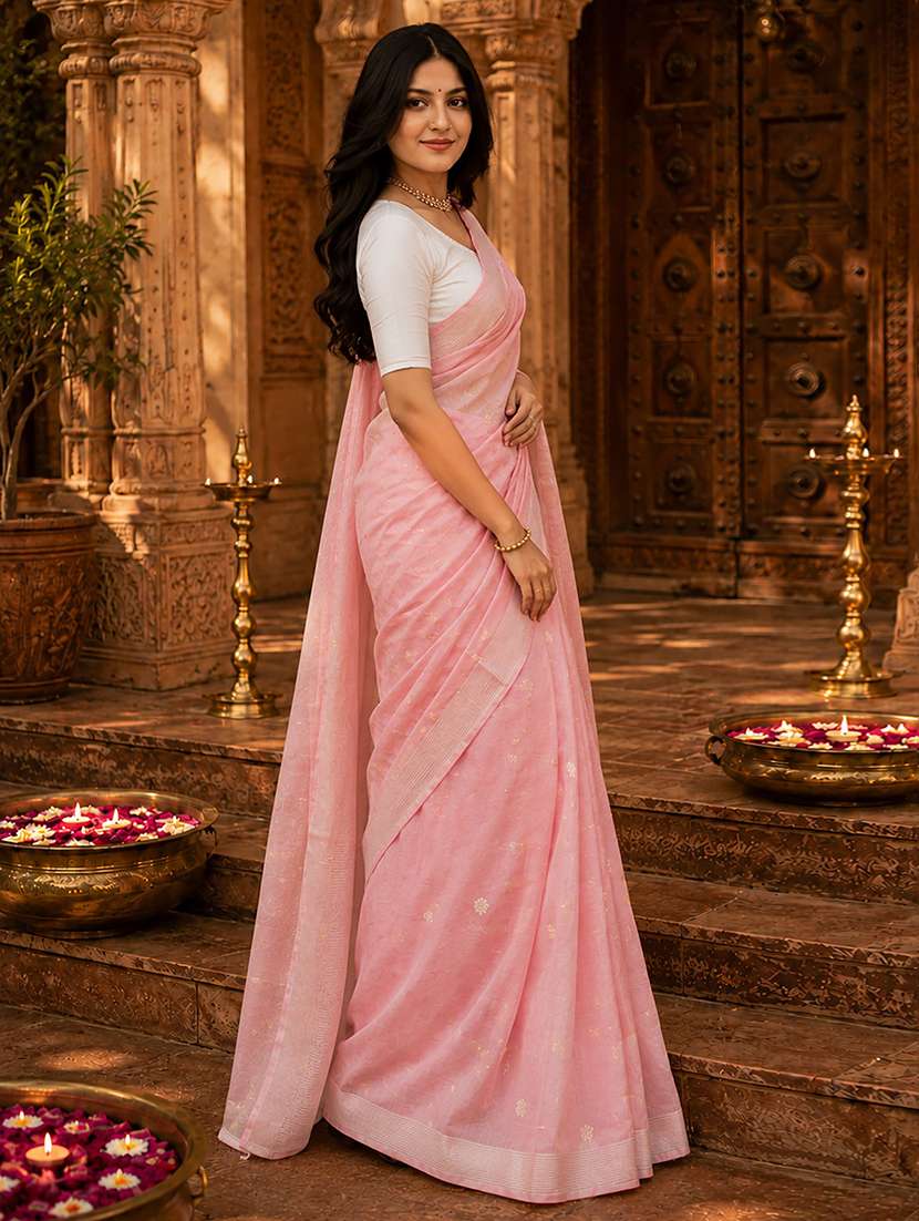 women self design handloom saree with blouse - 22566833 -  Standard Image - 2