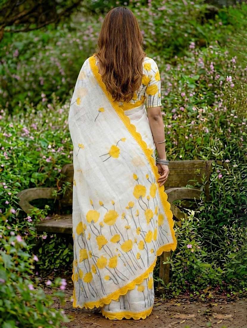 women printed casual wear saree - 22567028 -  Standard Image - 2