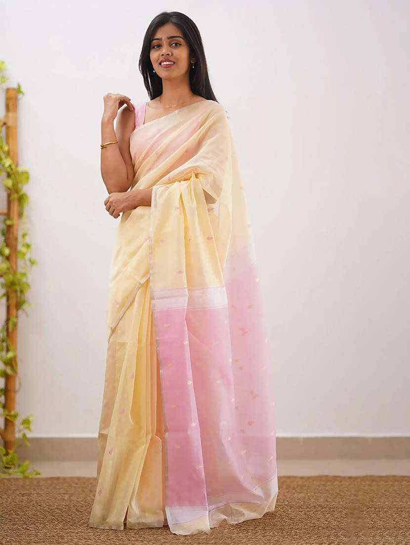 women self design handloom saree with blouse - 22567109 -  Standard Image - 2
