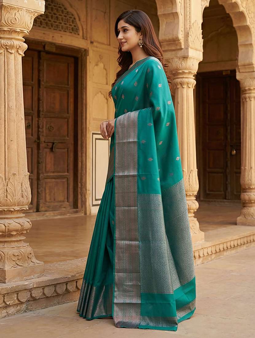 women self design banarasi saree with blouse - 22567169 -  Standard Image - 2