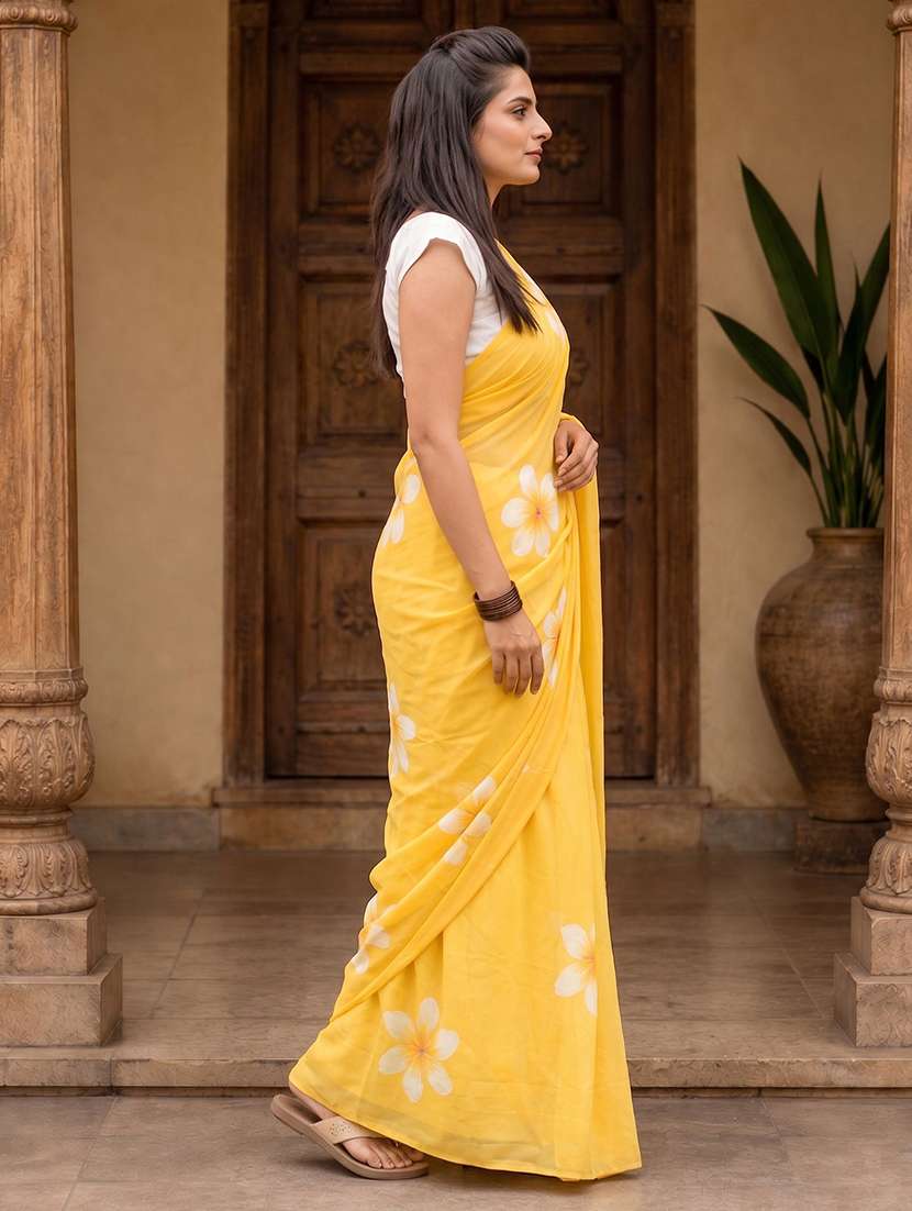 women printed casual wear saree - 22567171 -  Standard Image - 2