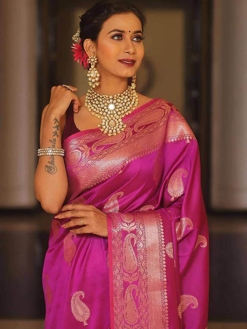 women self design banarasi saree - 22567201 -  Standard Image - 2