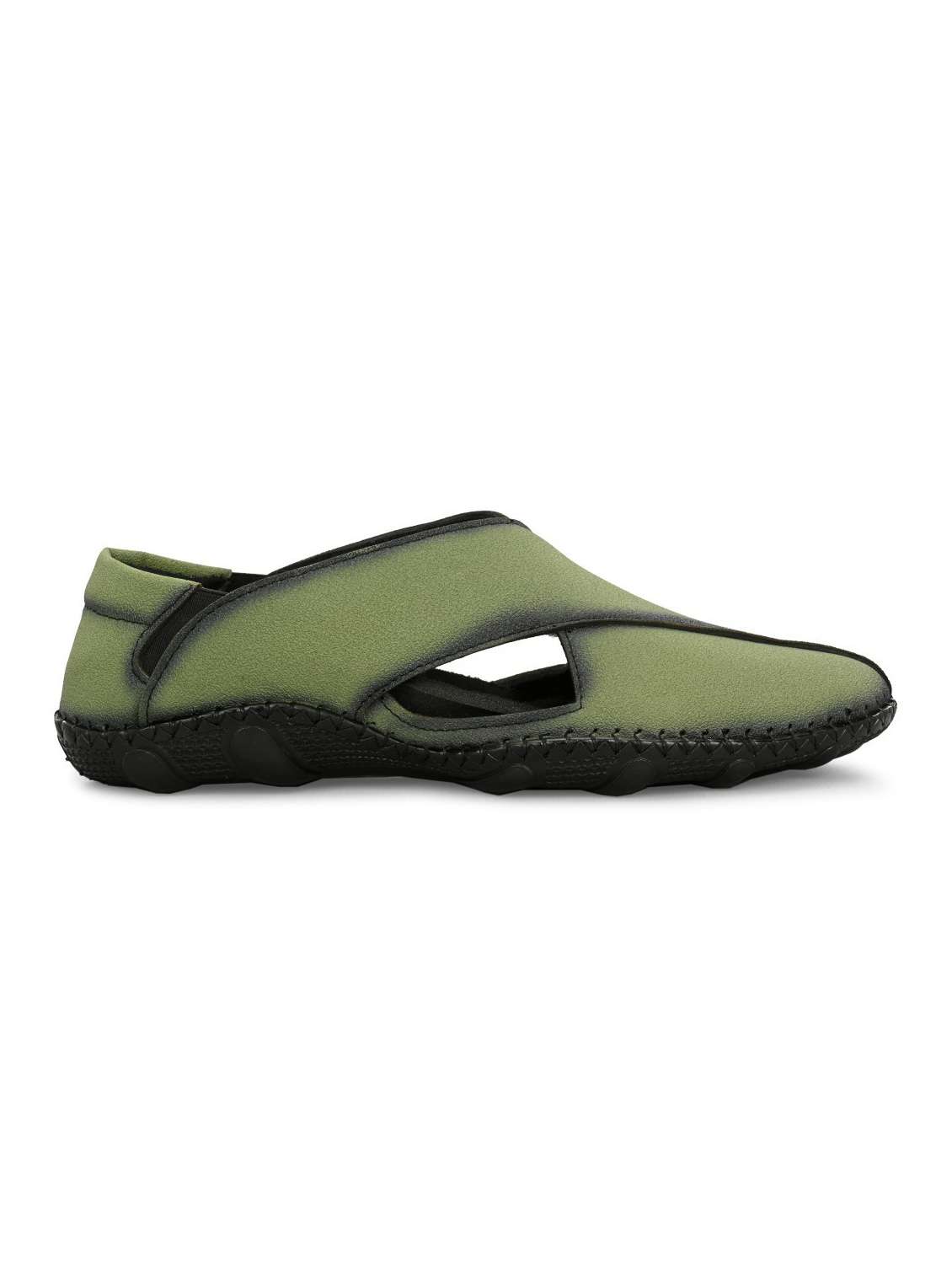 Men Solid Slip On Sandal - 22567299 -  Standard Image - 2