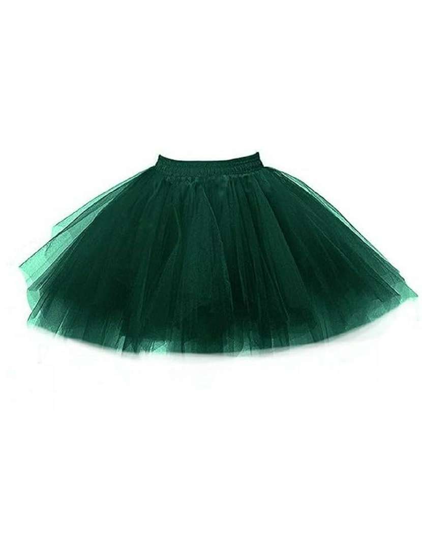 Girls Solid Mid Rise Flared Skirt - 22567404 -  Standard Image - 2