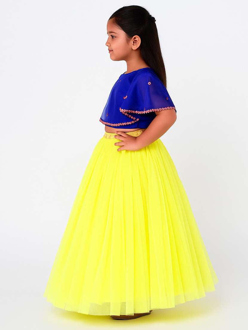 Girls Embellished Lehenga Choli Set - 22567474 -  Standard Image - 2