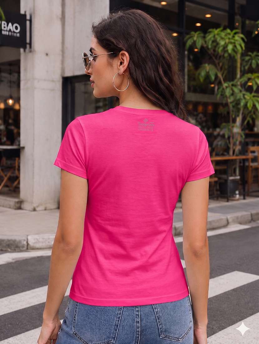 women printed short sleeves regular fit t-shirt - 22567492 -  Standard Image - 2